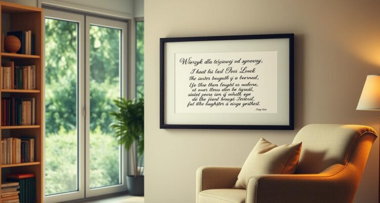 Wierszyk dla teściowej od synowej