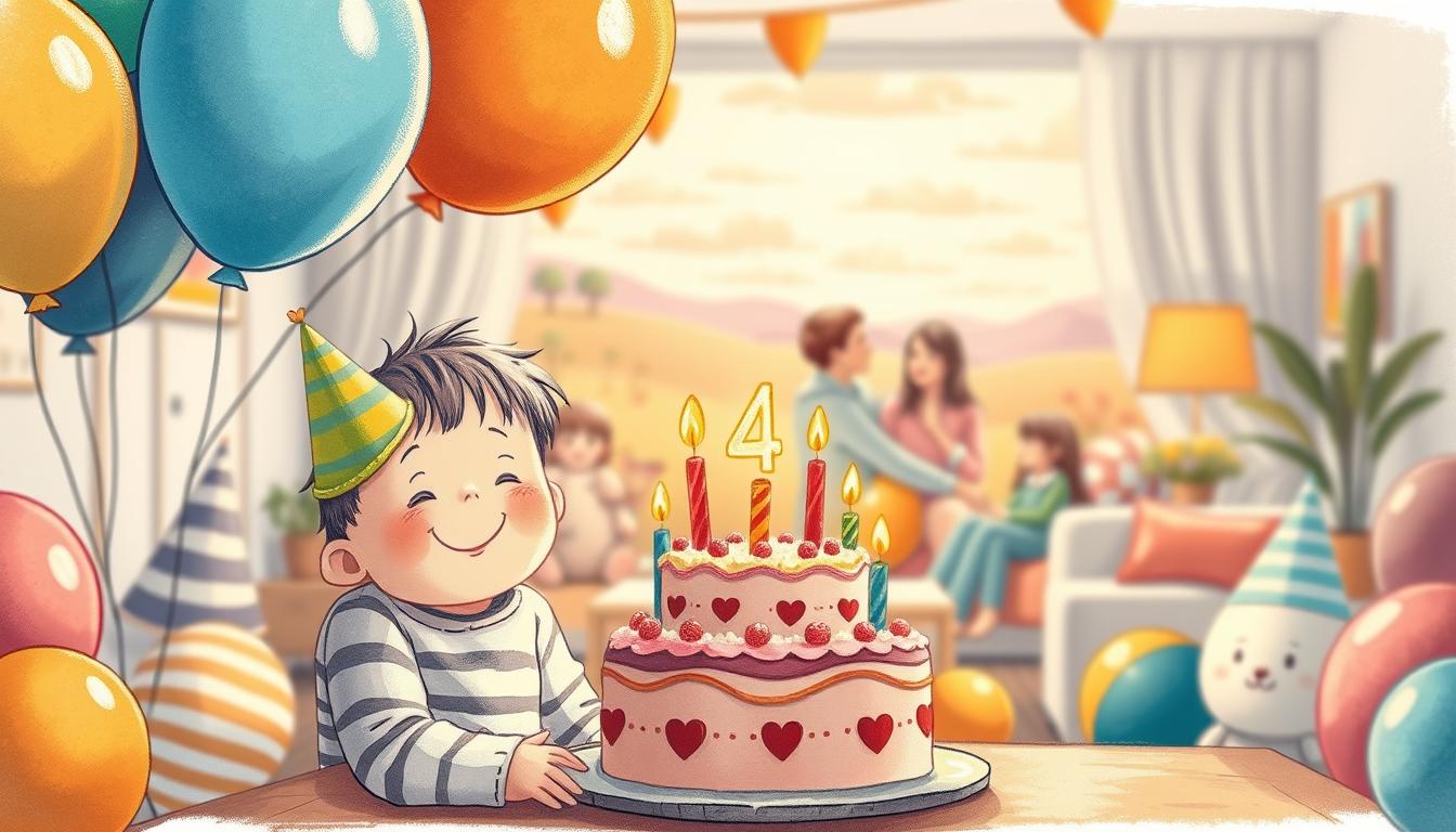 Życzenia dla czterolatka