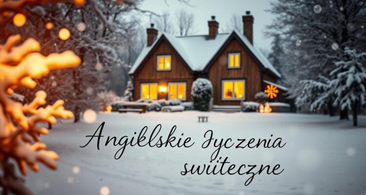 Życzenia po angielsku na święta