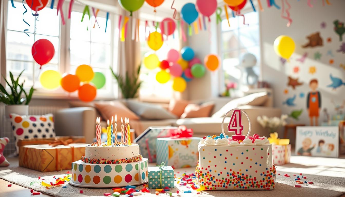 Życzenia urodzinowe dla czterolatka